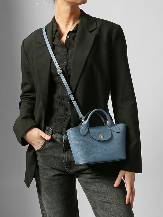 Longchamp Epure Cross bodytas Blauw